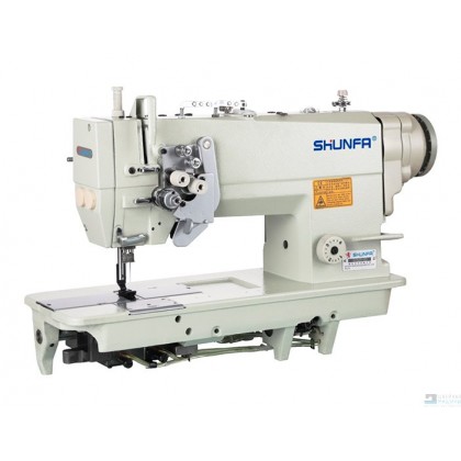 Двухигольная прямострочная машина Shunfa SF875-5D Двухигольная прямострочная машина Shunfa SF875-5D