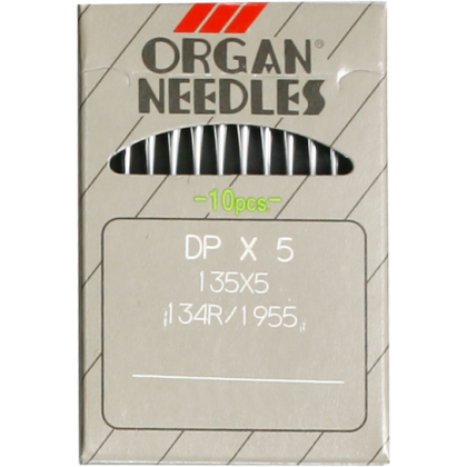 Organ DBx5, универсальные иглы для швейных машин челночного стежка